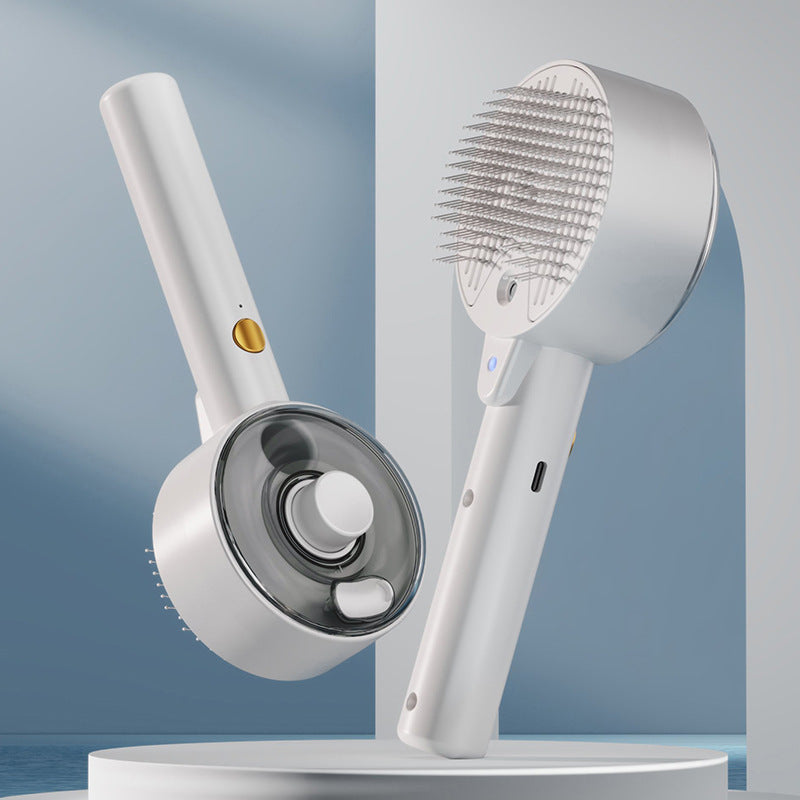 Escova Pet 3 em 1 Vaporizadora e Esterilizadora UVC