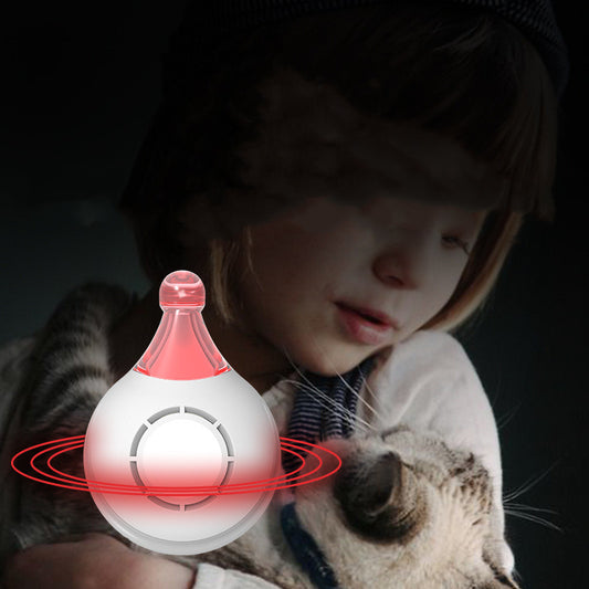 Repelente Ultrassónico Anti-Carraças e Pulgas para Animais de Estimação – Proteção Sem Químicos (Recarregável via USB)