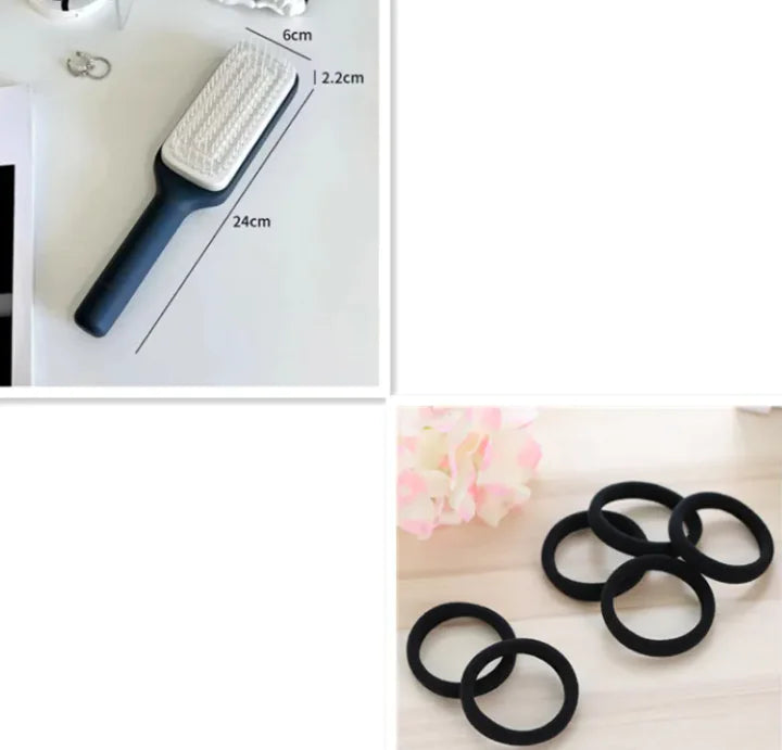 Escova MasterClean 4 em 1™ – Tecnologia Rotativa e Antifrizz