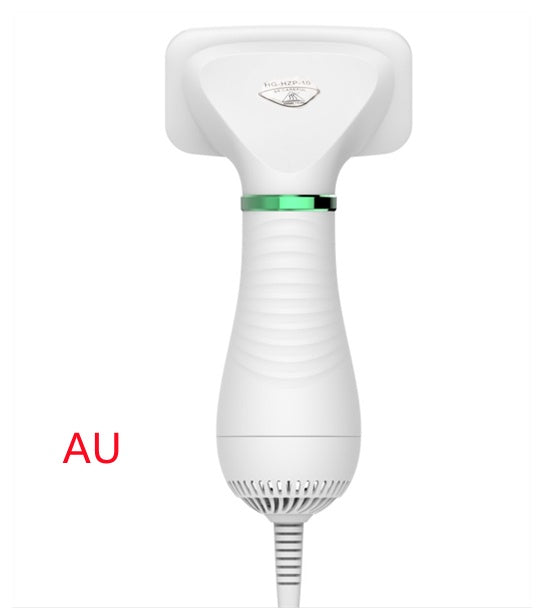 Secador e Escova Profissional 2-em-1 para Pets – Baixo Ruído com Escova de Aço Inoxidável – Temperatura Ajustável