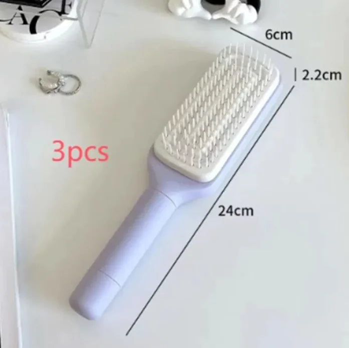 Escova MasterClean 4 em 1™ – Tecnologia Rotativa e Antifrizz